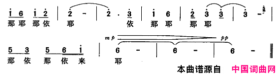 嫩江，幸福的摇篮简谱1