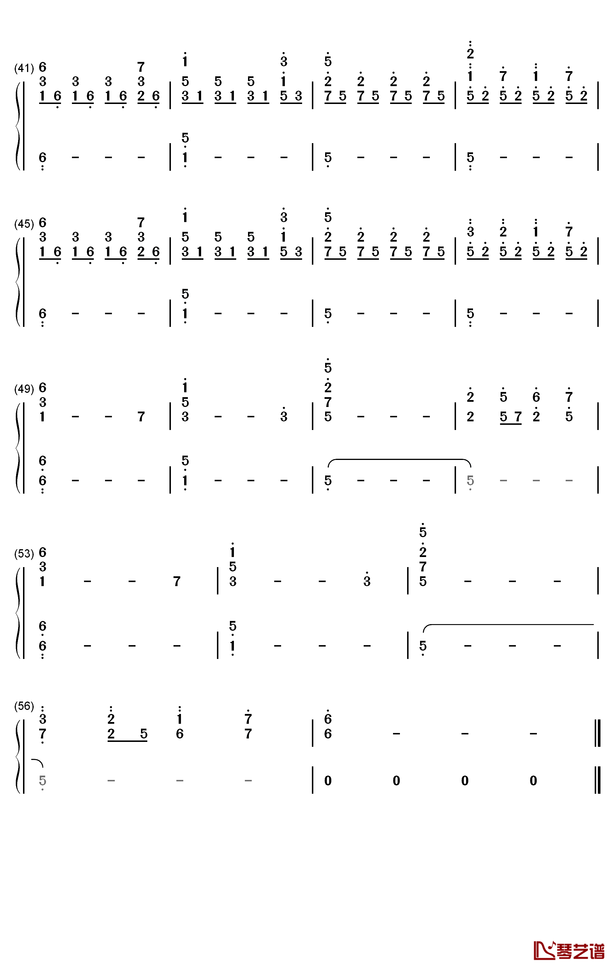 Through Darkness钢琴简谱-数字双手-Approaching Nirvana3