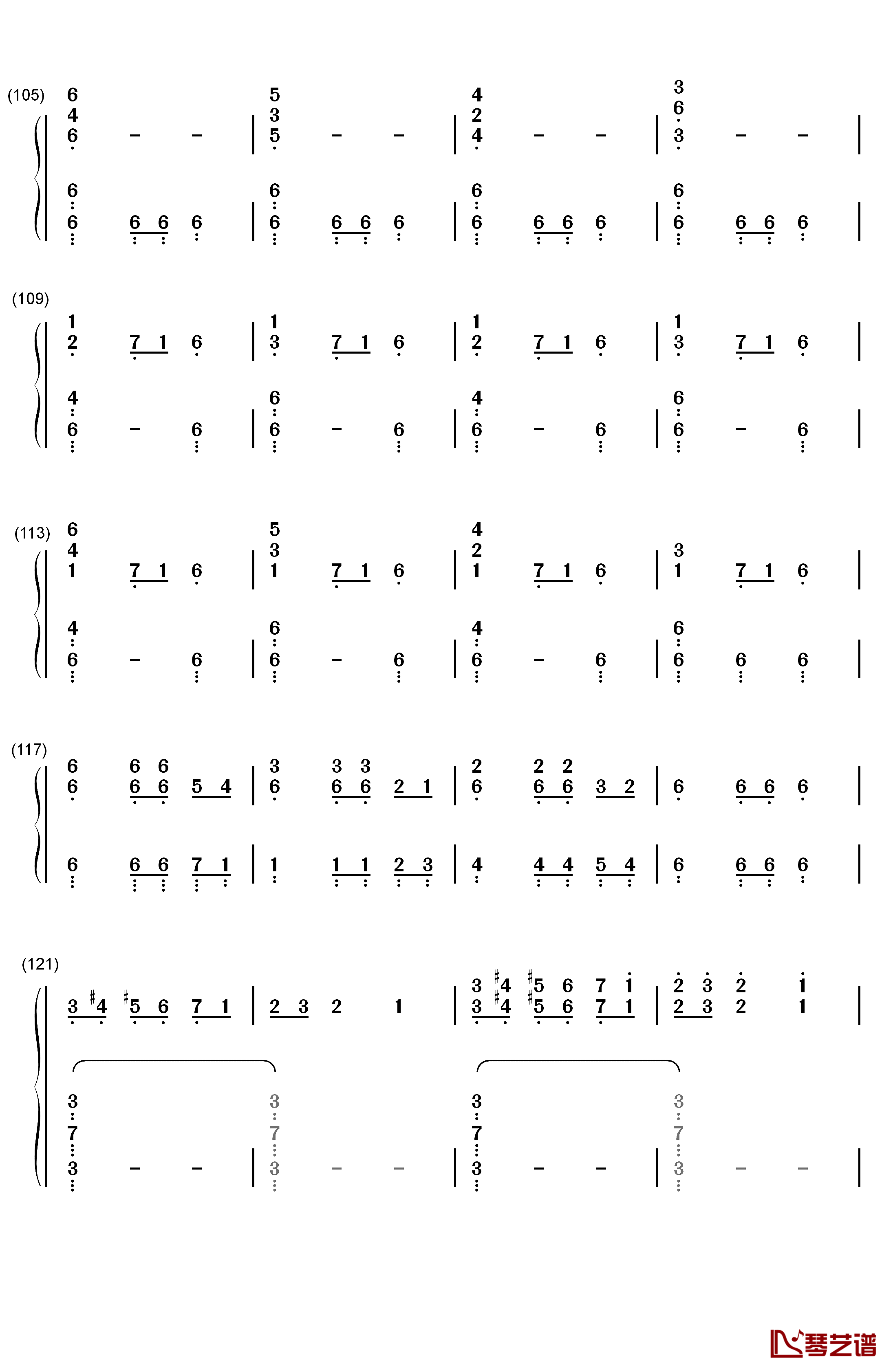 Christmas Eve Sarajevo 12 24钢琴简谱-数字双手-Savatage6