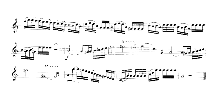 [法]罗塞练习曲二简谱1