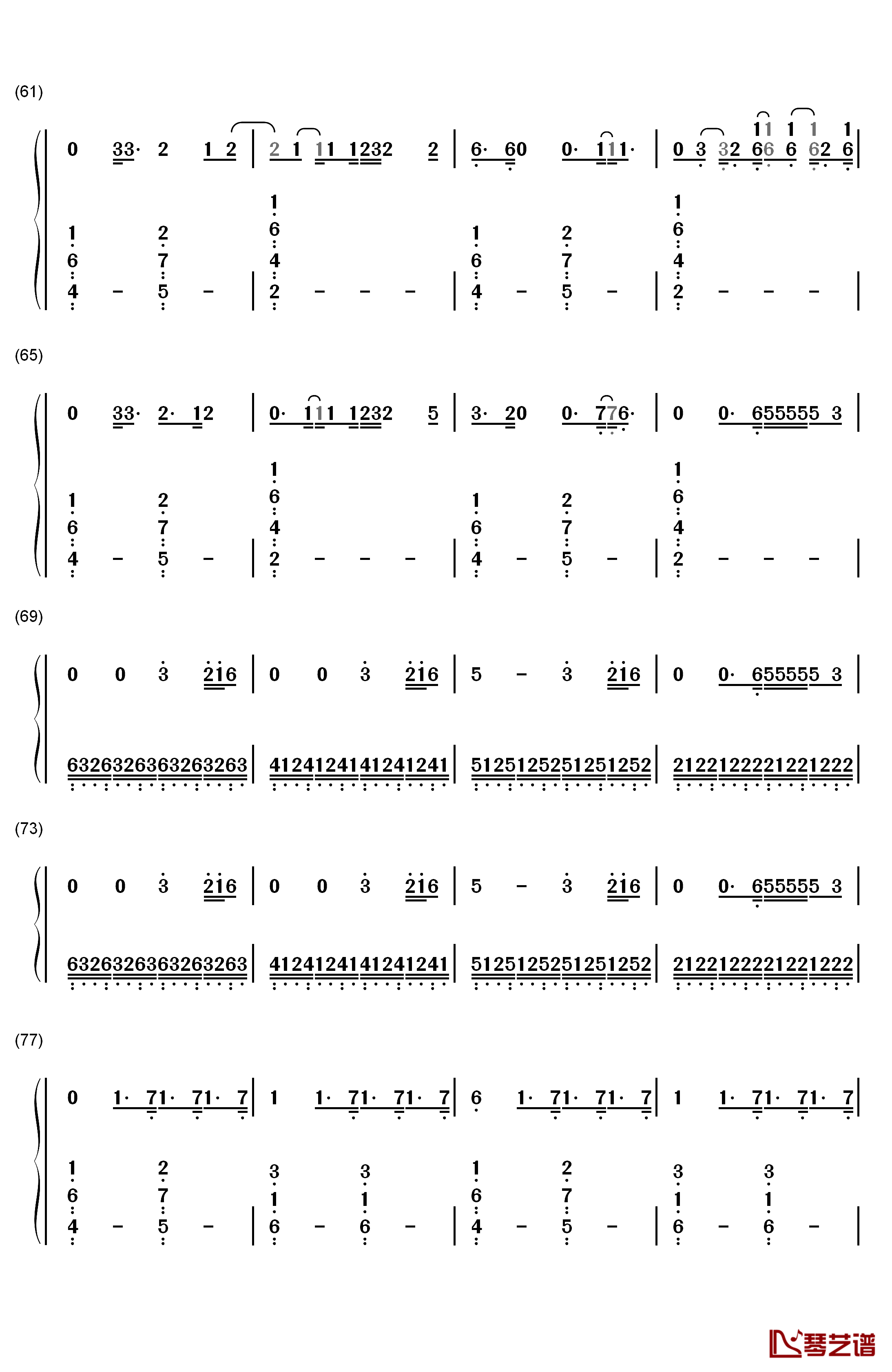 Bloodstream钢琴简谱-数字双手-Ed Sheeran4