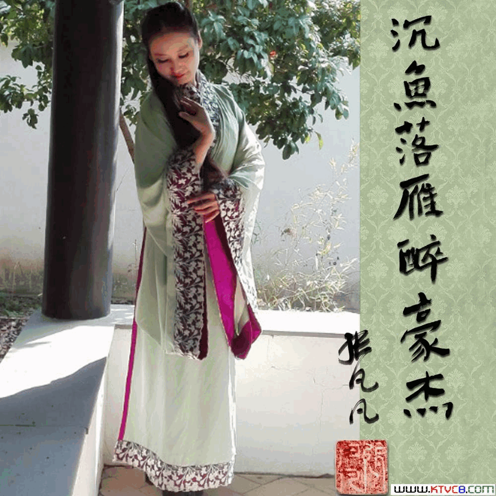 沉鱼落雁醉豪杰简谱-张凡凡演唱-蝶飞花舞/城子词曲1
