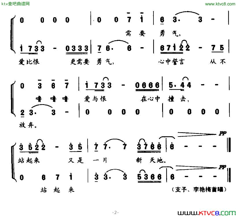追寻电视剧《柳树屯》片头主题歌简谱-支予演唱-辛梅/李戈词曲1
