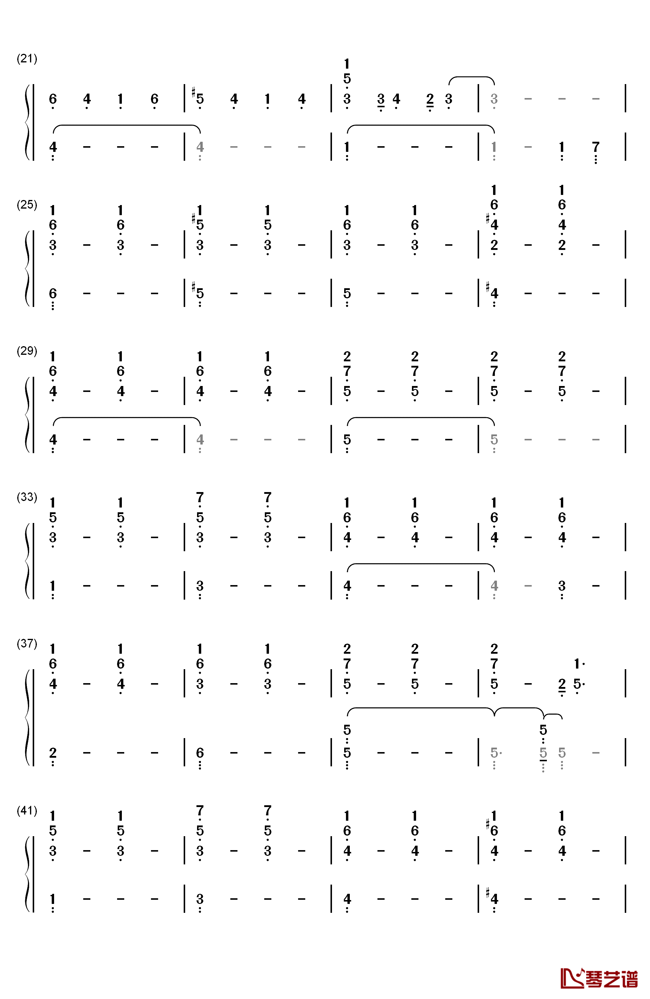 Fool For You钢琴简谱-数字双手-ZAYN2