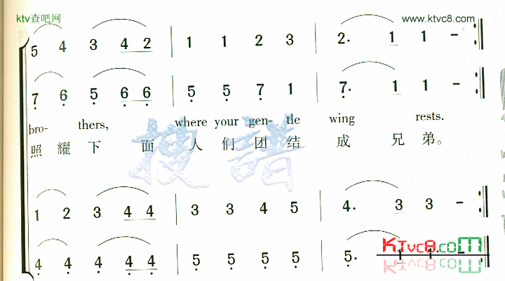 OdeToJoy简谱1