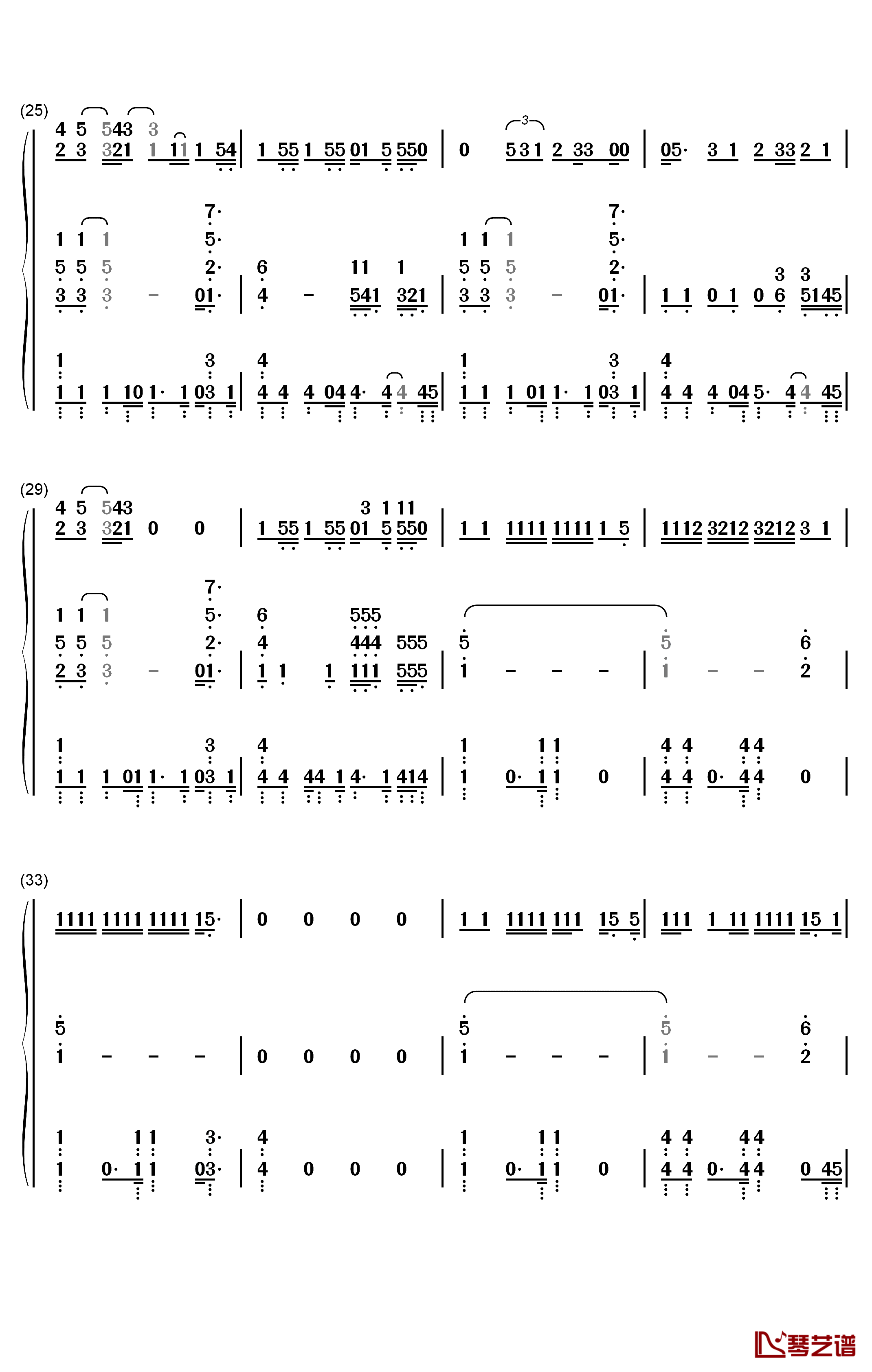 Helpless钢琴简谱-数字双手-Lin-Manuel Miranda3