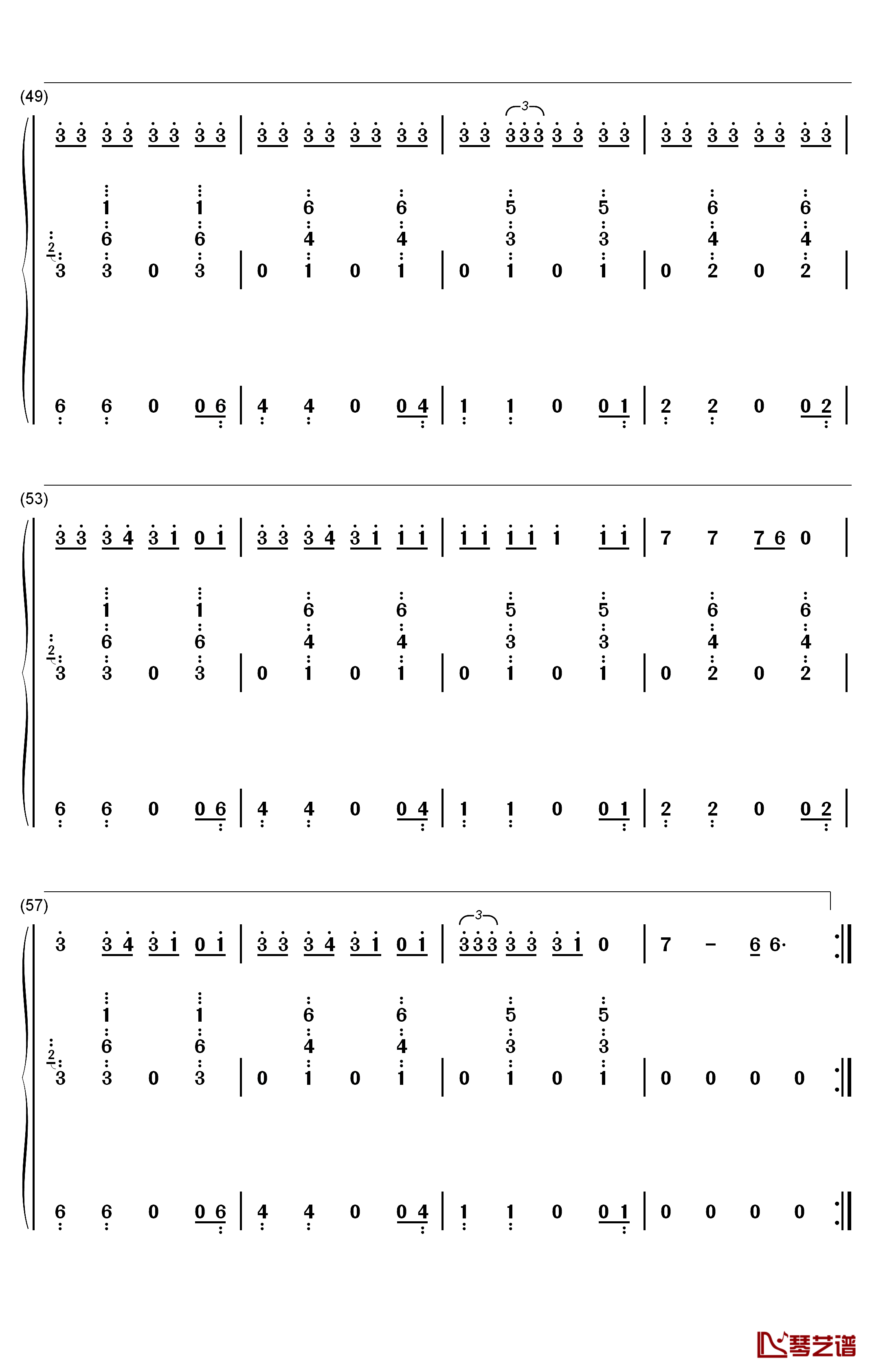 Parents钢琴简谱-数字双手-YUNGBLUD5