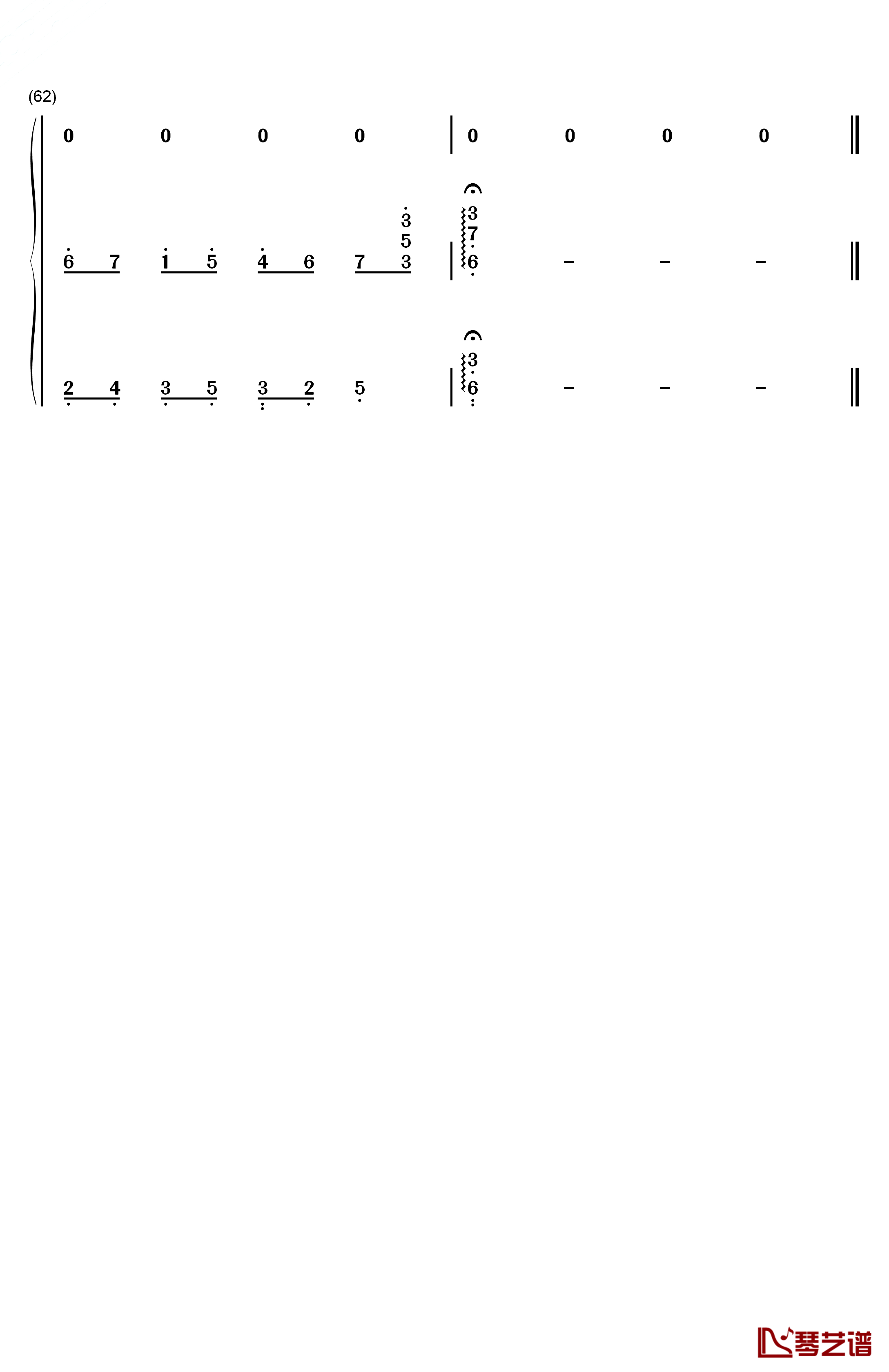 素敌だね钢琴简谱-数字双手-中野律纪（RIKKI）6