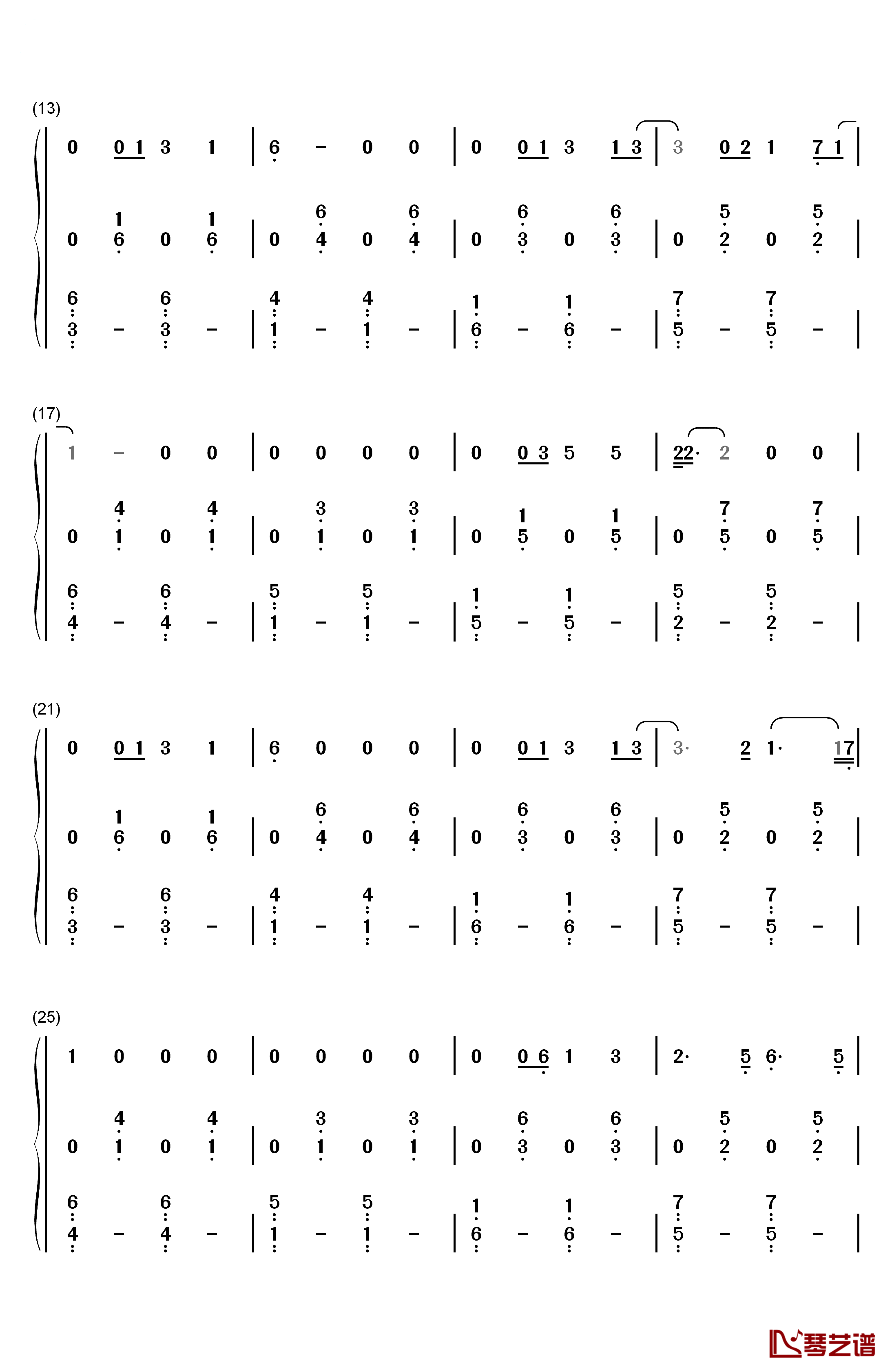 Hands on the Radio钢琴简谱-数字双手-Chris Garneau2