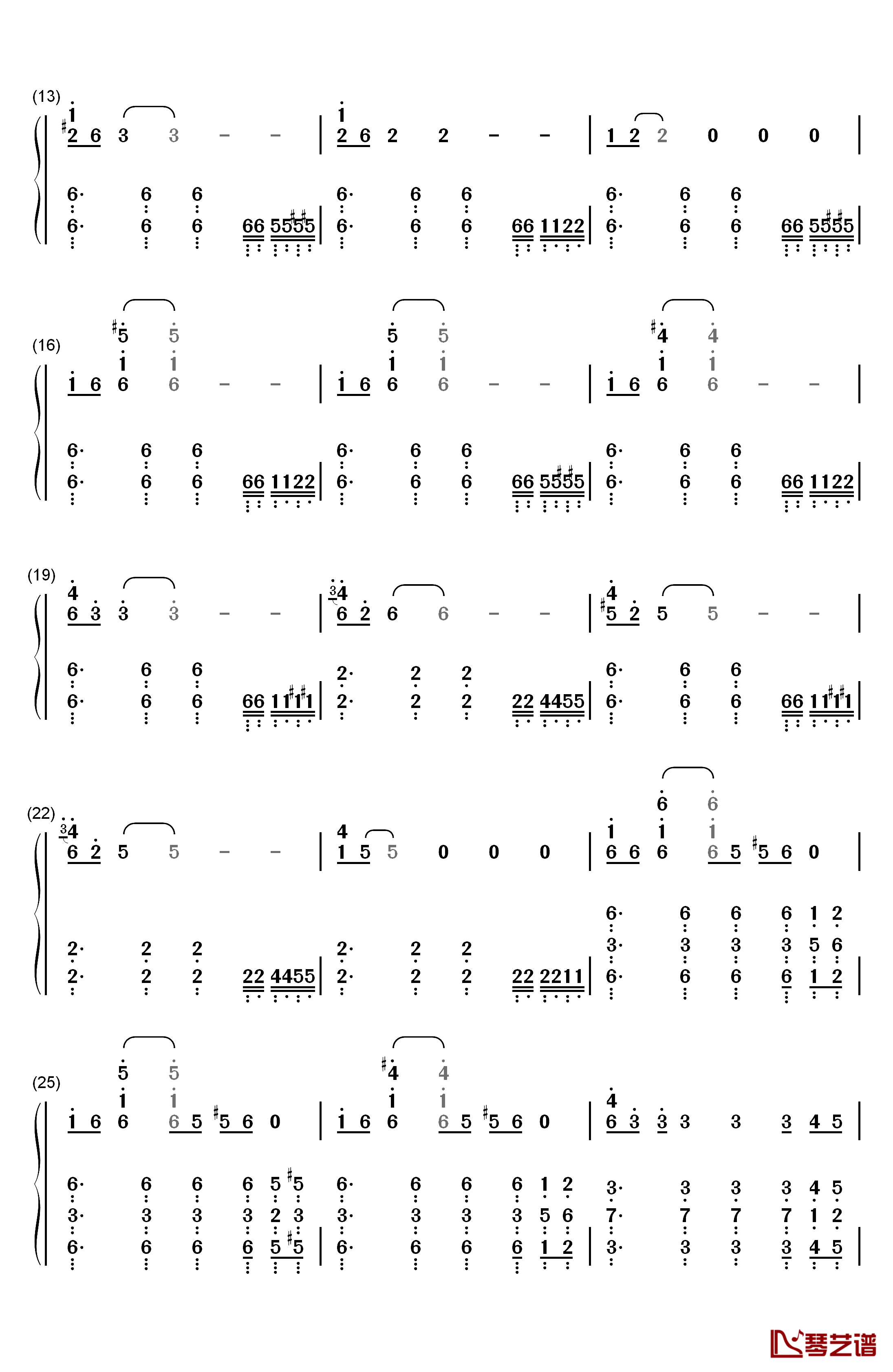 The Theme of Mission Impossible钢琴简谱-数字双手-Lalo Schifrin2