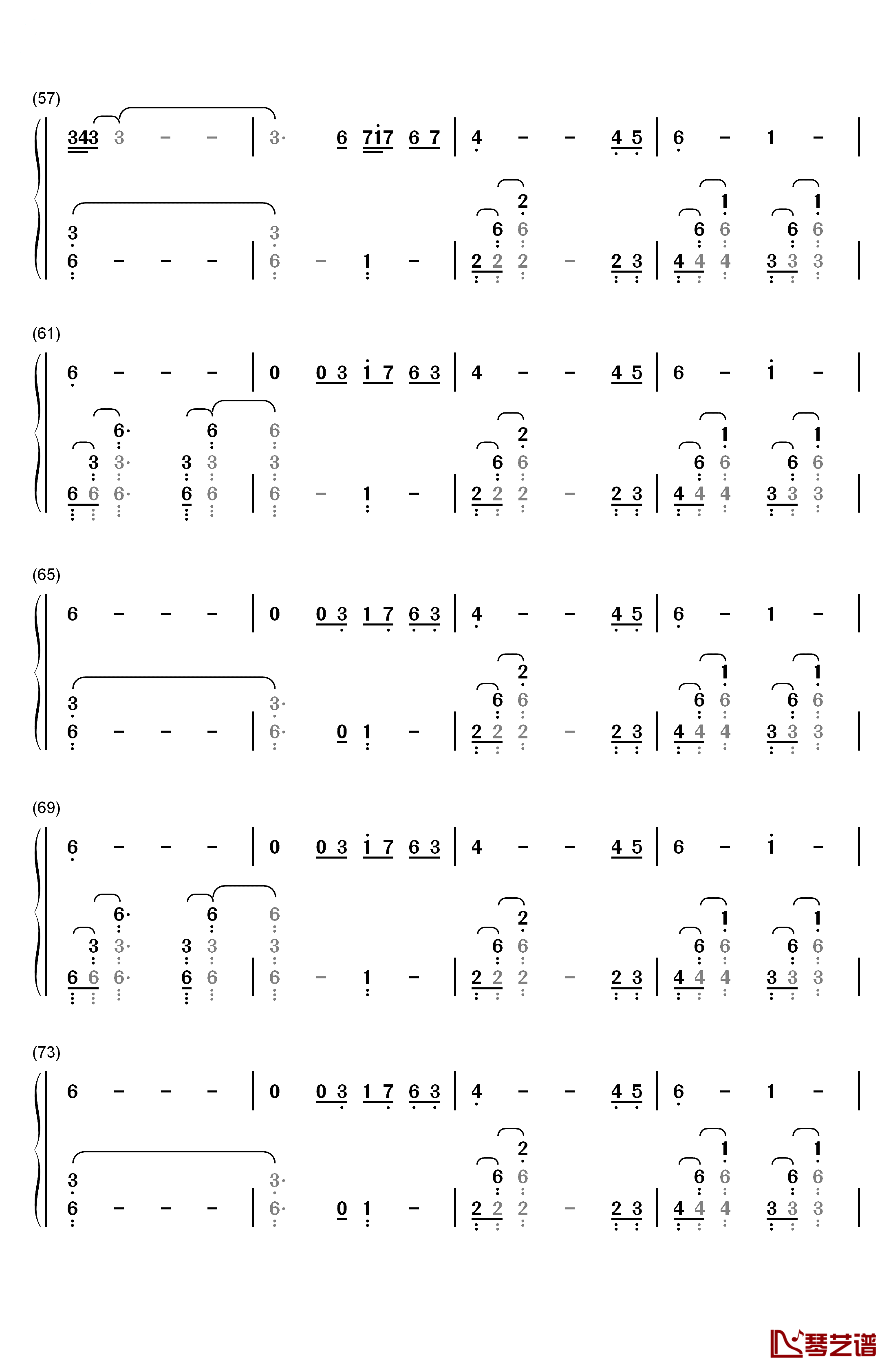 Superman钢琴简谱-数字双手-Eminem4