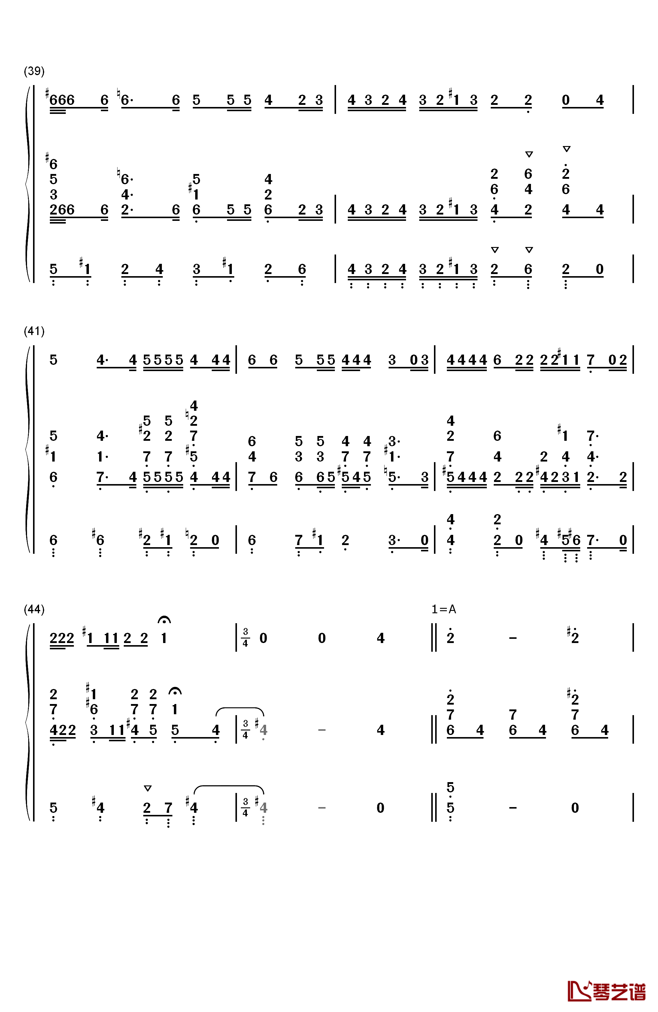 Jack's Lament钢琴简谱-数字双手-Danny Elfman5