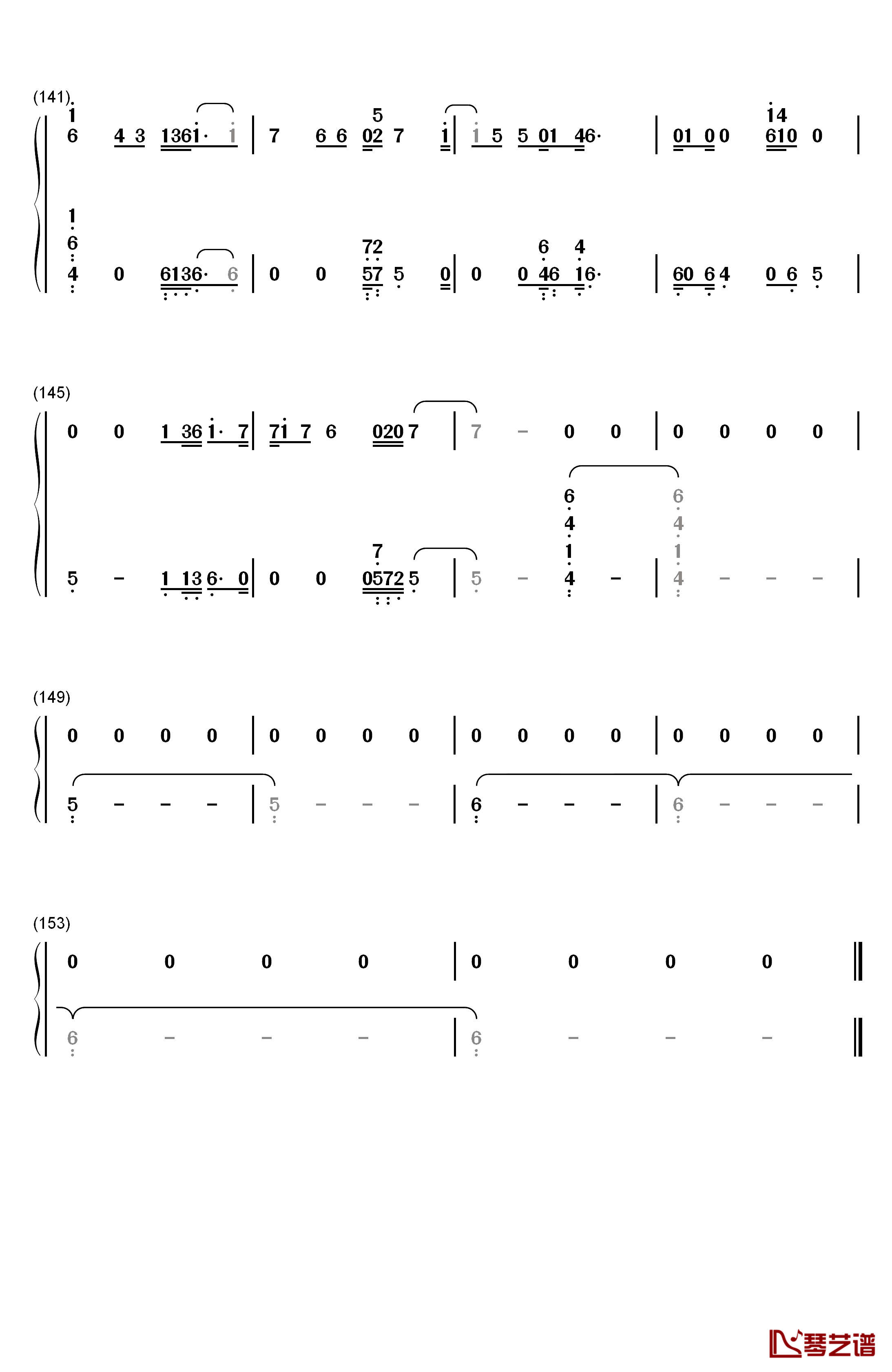 Bishops Knife Trick钢琴简谱-数字双手-Fall Out Boy10