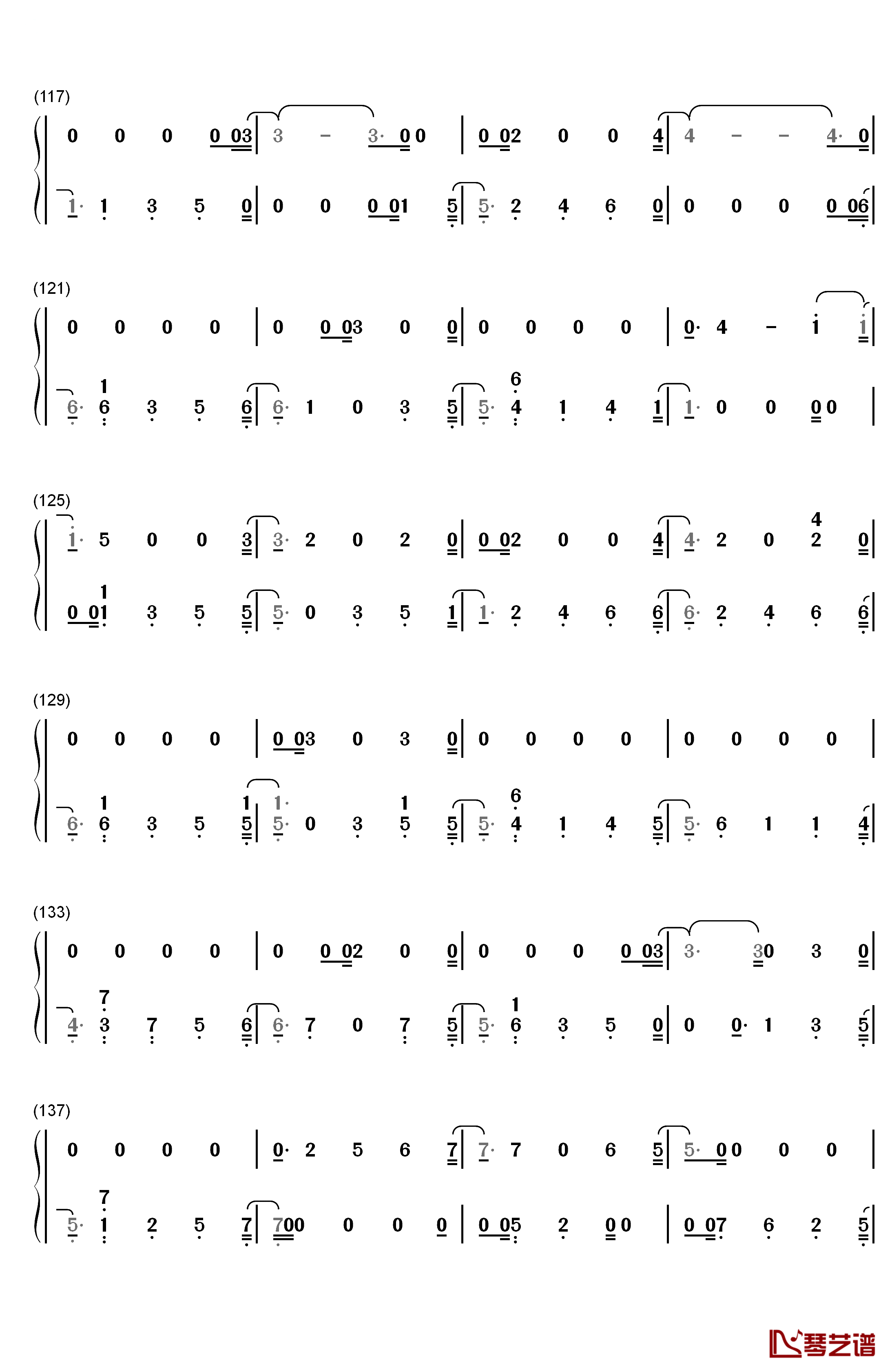 Delicate钢琴简谱-数字双手-Taylor Swift7