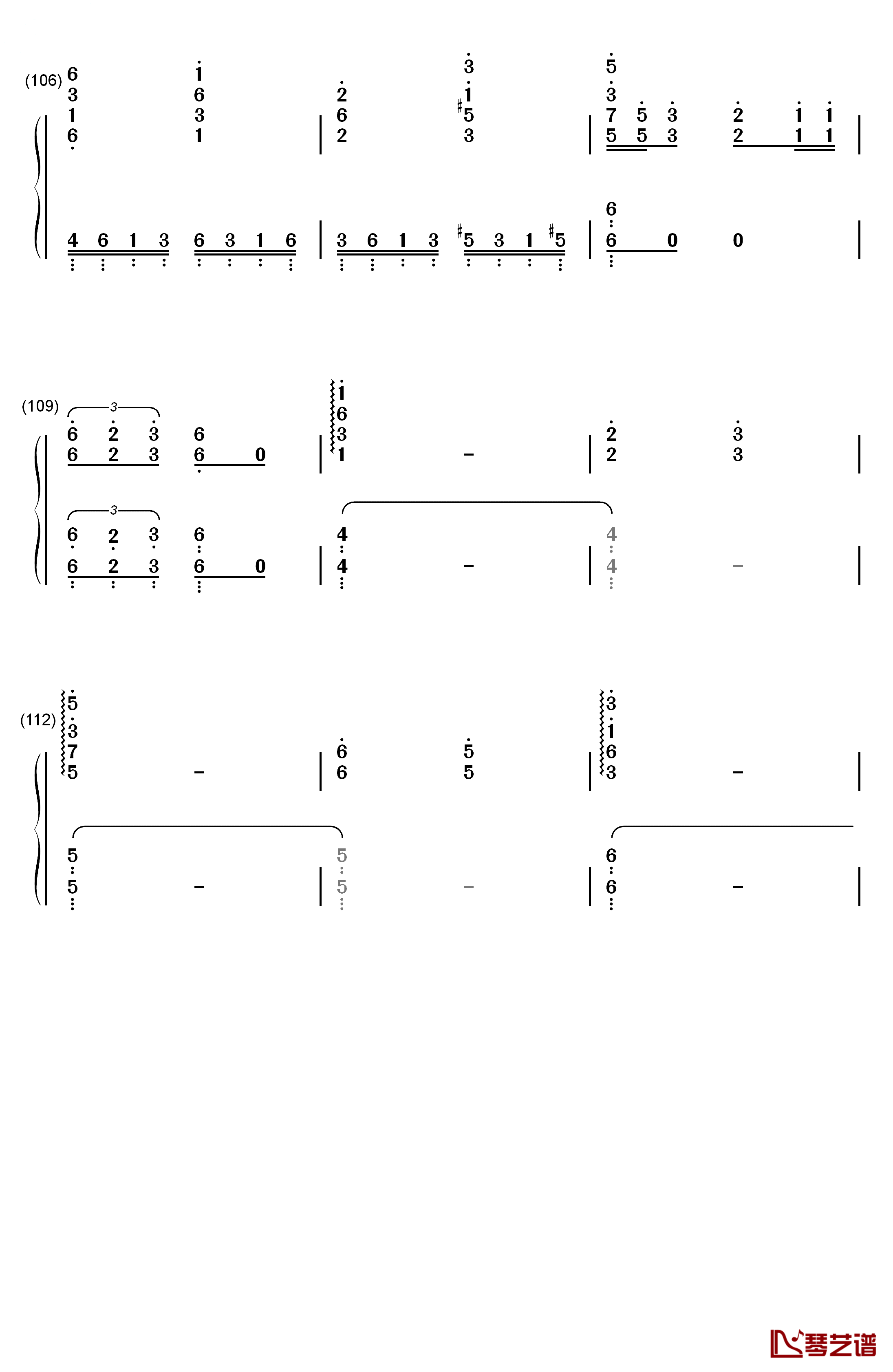 セツナドライブ钢琴简谱-数字双手-IA10