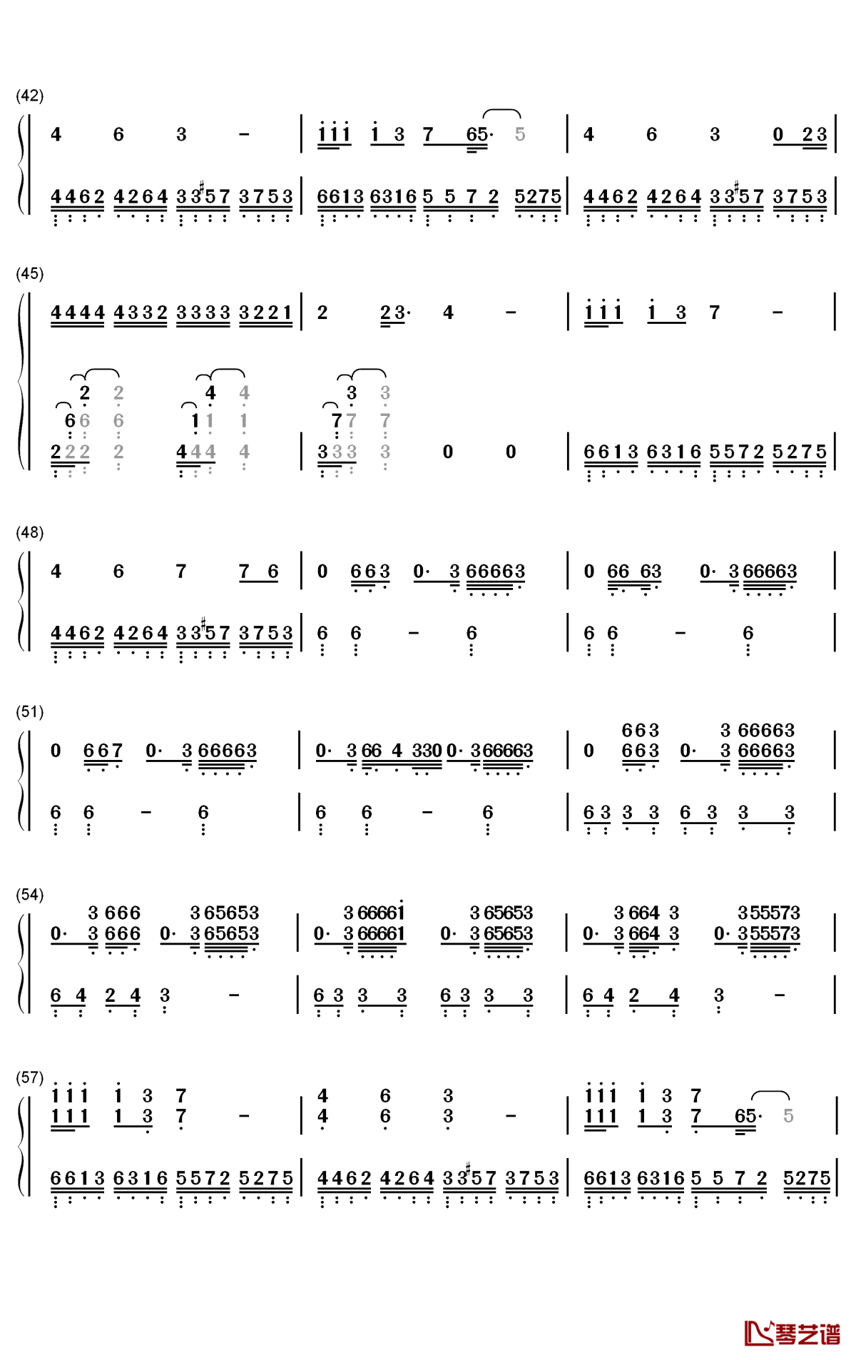 Louder Than Bombs钢琴简谱-数字双手-防弹少年团3