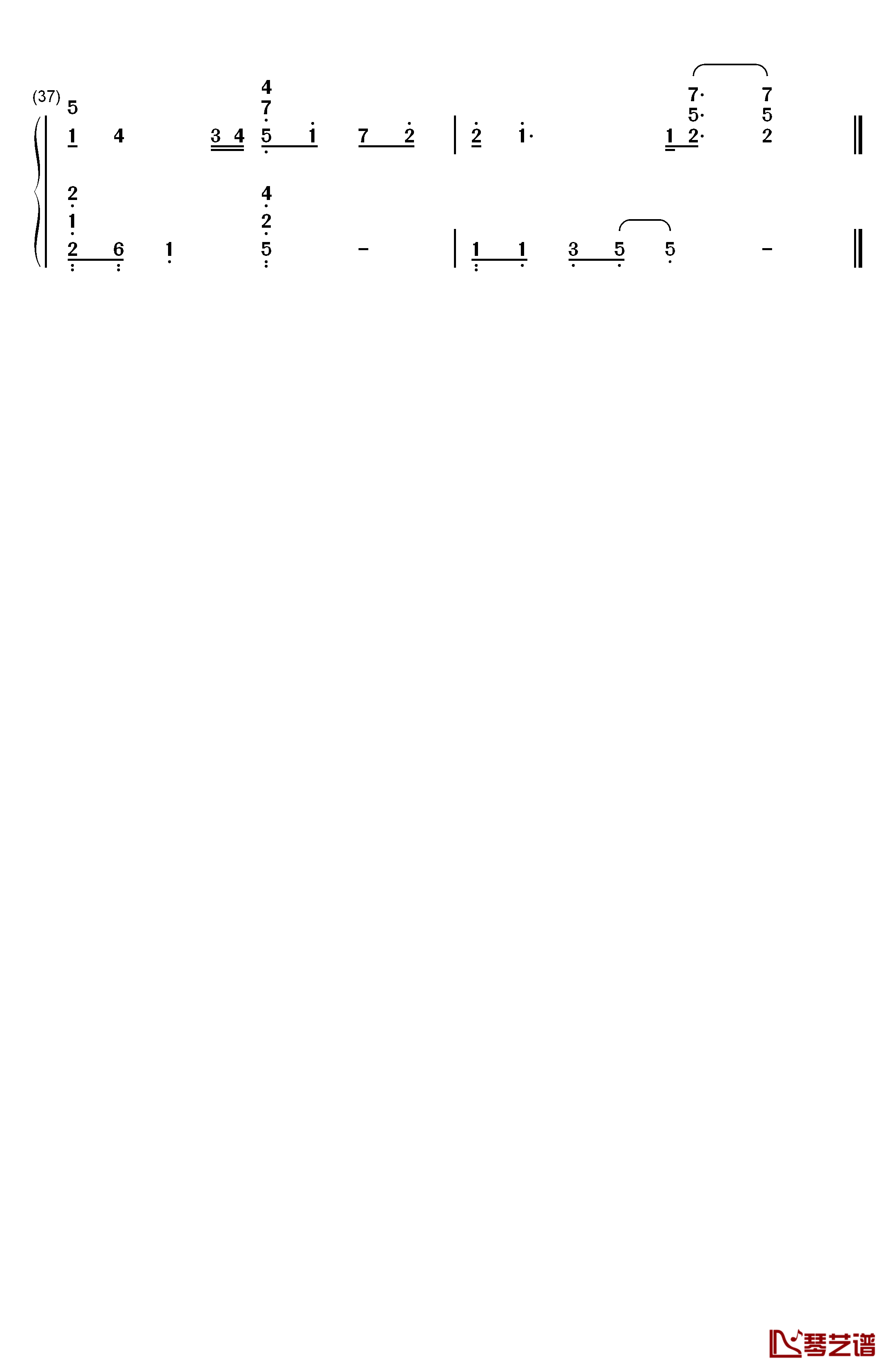 Yawning Lion钢琴简谱-数字双手-V.K克3