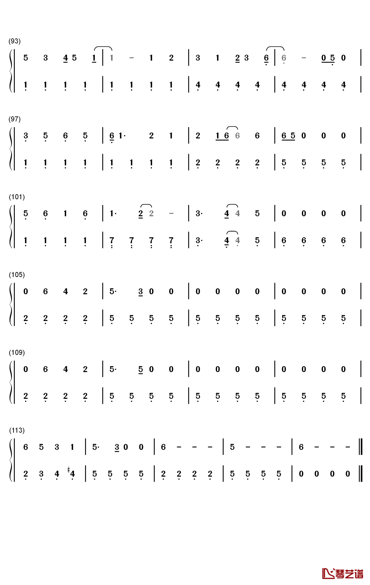 A Hand for Mrs Claus钢琴简谱-数字双手-Idina Menzel Ariana Grande5