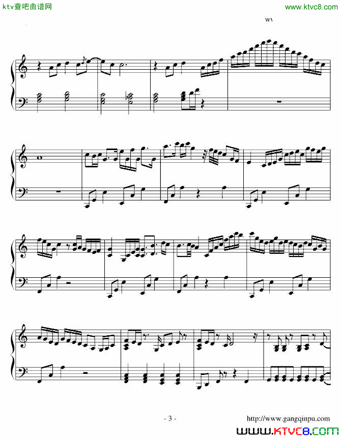 ImaginebyLouisLandononSoloPianoforPeace简谱-The Beatles演唱1