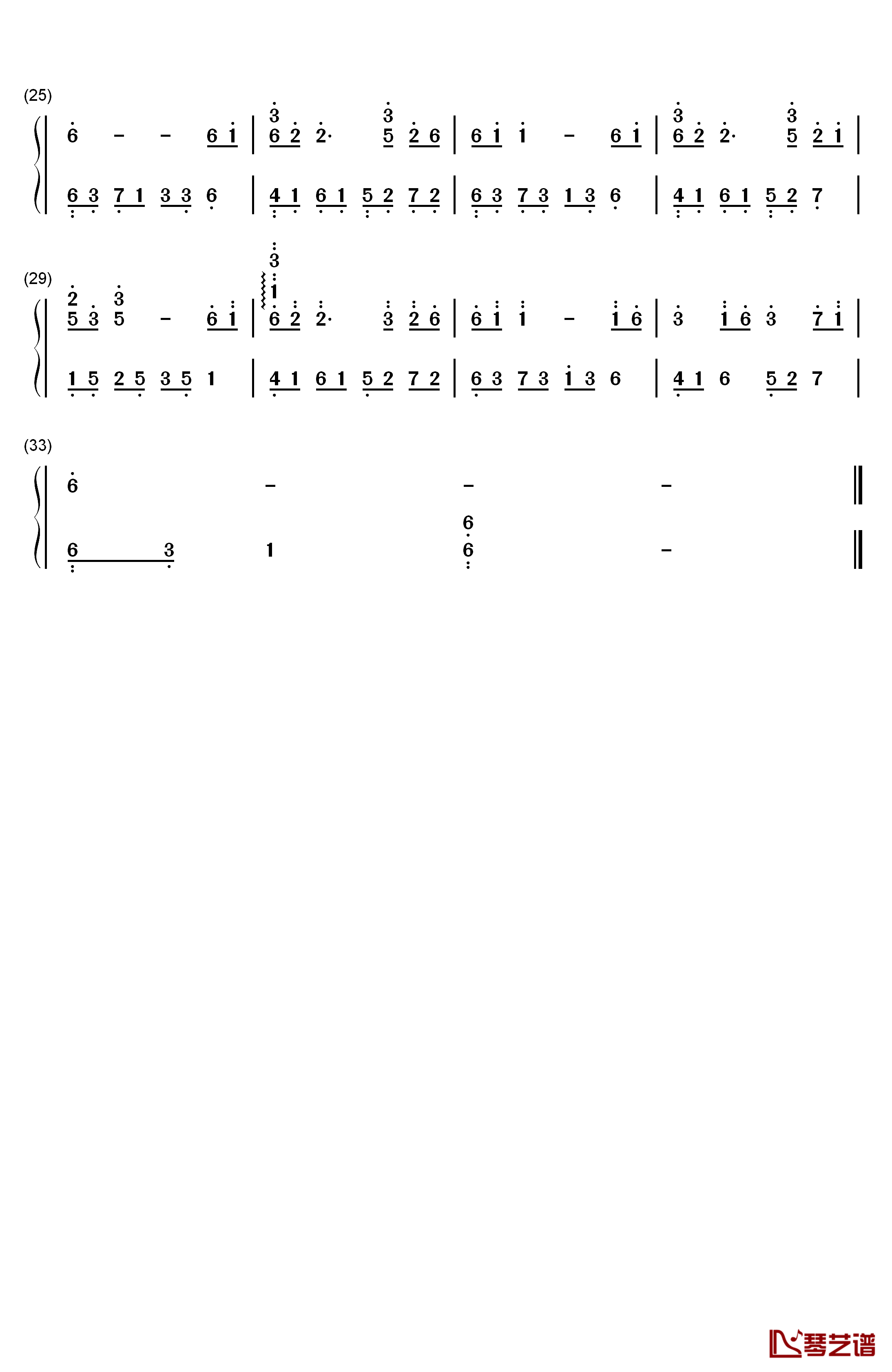 夜的钢琴曲 1981钢琴简谱-数字双手-石进2