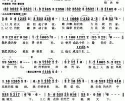 我的香格里拉简谱(歌词)-齐旦布演唱-秋叶起舞记谱上传