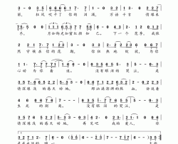 没有眼泪的哭泣电视剧《绝地枪王》插曲简谱-于毅演唱-王光/李柏词曲