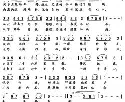 雅砻江把你的名字传颂简谱-张建中词/王新民王英翰曲