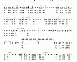 故乡的椰子树简谱-朱逢博演唱