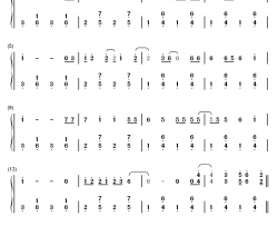 Mean钢琴简谱-数字双手-Taylor Swift