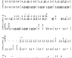 没有头绪钢琴简谱-数字双手-初学者