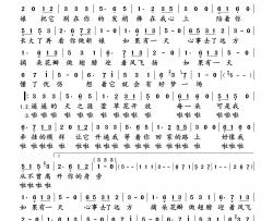 萱草花张小斐 演唱谱简谱-张小斐演唱-小雨制谱
