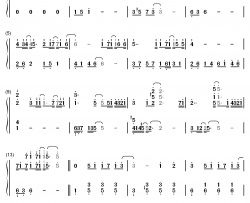 看见你的声音钢琴简谱-数字双手-陈零九