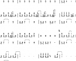 Across the Universe钢琴简谱-数字双手-The Beatles