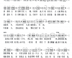 生死相恋简谱-王莹演唱-张逢康/刘季宏词曲
