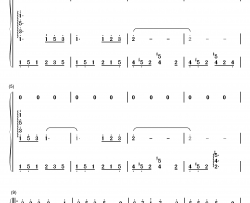 原来你也在这里钢琴简谱-数字双手-刘若英