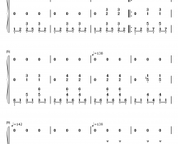 Cerf钢琴简谱-数字双手-Bruno Coulais