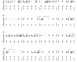 Finally Free钢琴简谱-数字双手-Niall Horan