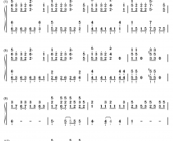 航海の唄钢琴简谱-数字双手-さユり