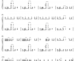 Nisha Labyrinth钢琴简谱-数字双手-Asteria Sophiya