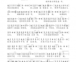 城中事简谱-张梓瑶演唱-苏泪/王帅词曲