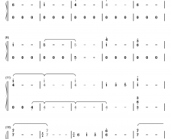 Eleven钢琴简谱-数字双手-Michael Stein Kyle Dixon