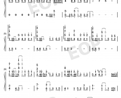 小さな想い钢琴简谱-数字双手-高桥李依