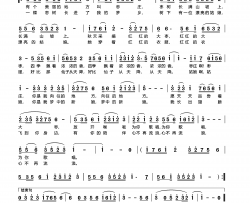 爱上红红的枣庄简谱-刘季宏曲谱