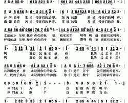 没有勋章的功臣简谱(歌词)-董文华演唱-秋叶起舞记谱上传