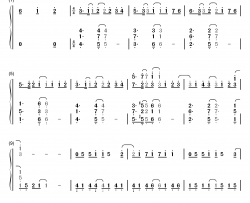 CocktaiL钢琴简谱-数字双手-Mafumafu