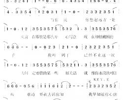 暗示简谱-林忆莲-