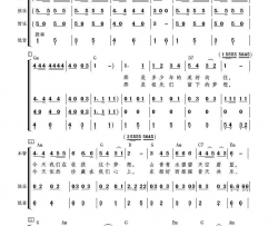 锦绣天堂女声独唱伴奏曲简谱