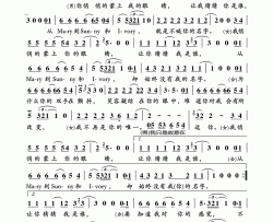 我悄悄的蒙上你的眼睛简谱-陈艾湄演唱-小轩/谭健常词曲
