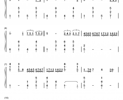 Time to Say Goodbye钢琴简谱-数字双手-安德烈·波伽利  莎拉·布莱曼