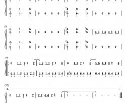 Fighting Gold钢琴简谱-数字双手-Coda